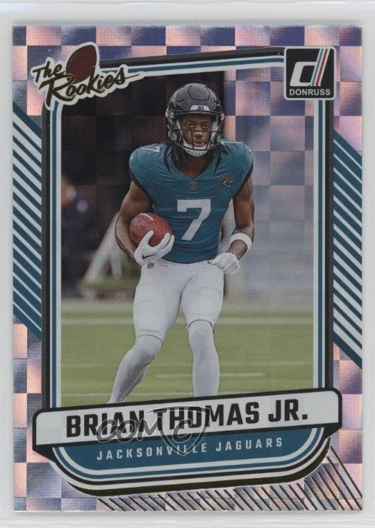 2024 Panini Donruss The Rookies Brian Thomas Jr #TR-8 1bw7