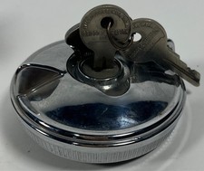Vintage Ivano Gaslox Locking Gas Cap With Keys Chicago USA Briggs Stratton