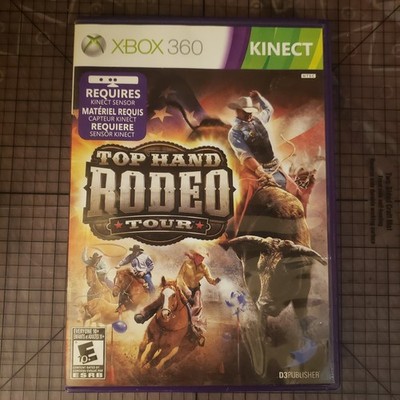 Top Hand Rodeo Tour (Xbox 360) Kinect Cowboy Western Game