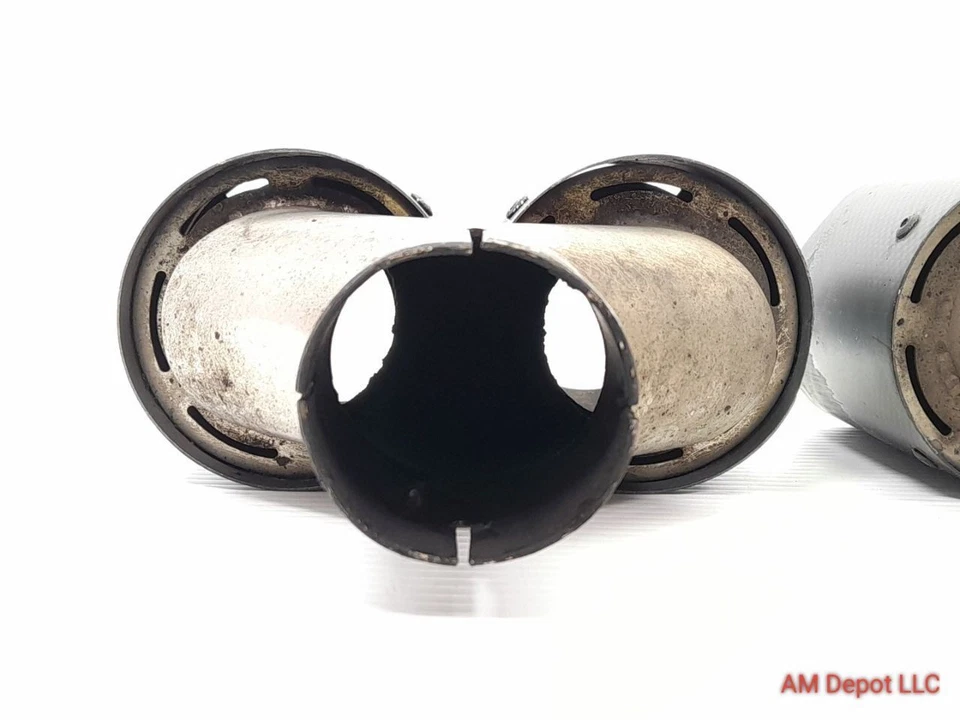 2011 BMW 535i 550i F10 Aftermarket Tail Pipe Set ID 50mm OD 55mm 18307612731 - Изображение 3 из 4