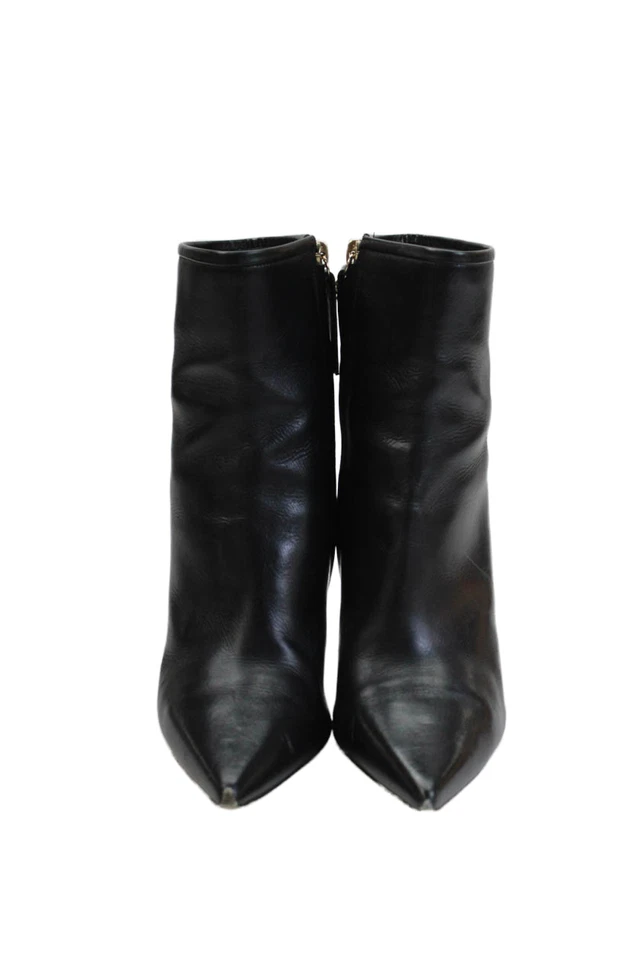 Botas al tobillo M.Gemi para mujer punta lateral con cremallera negras talla 37 EUR Foto 2 de 4