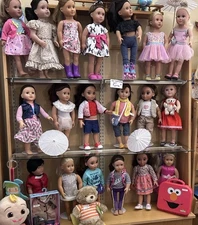 Our Generation 18" Fashion Doll Choice in great shape Dressed Some with shoes
