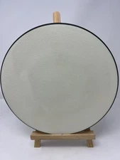 Crate & Barrel Kita Kathleen Willis CRACKLED Serving Platter 12” Discontinued