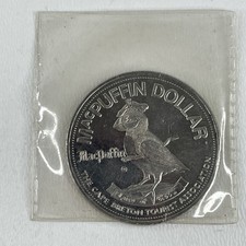MacPuffin Dollar Token Cape Breton Tourist Assoc Canada Bluenose Expired 1981