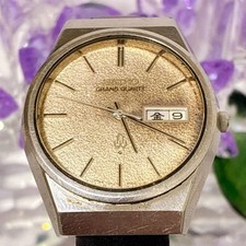 SEIKO Grand Quartz 4843 8050 date snowflake wristwatch 2