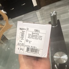 Legrand 1260-L Gray Locking Momentary SPDT Wall Switch 15A 120/277V