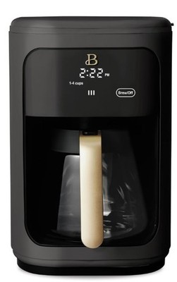 Beautiful 14-Cup Coffee Maker  Programmable, Touch Screen, Black Sesame |  eBay