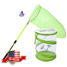 SANLIKE Insect and Butterfly Net with Pop-up Habitat Cage Kit