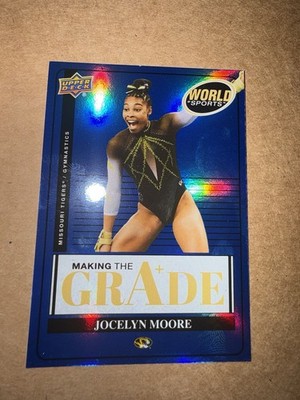 2025 Upper Deck World of Sports - Making the Grade Jocelyn Moore #MTG-JM Blue