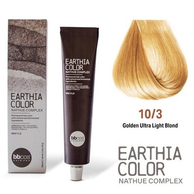 BBcos Earthia Color Nathue Complex 10/3 Golden Ultra Light Blond 100ml