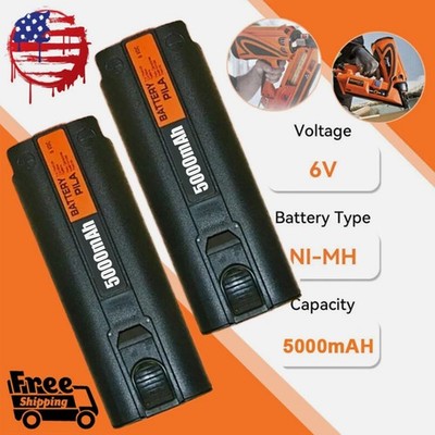1X 2X 5.0Ah 404717 Battery For PASLODE 900400 900420 902000 Impulse Nailer Gun
