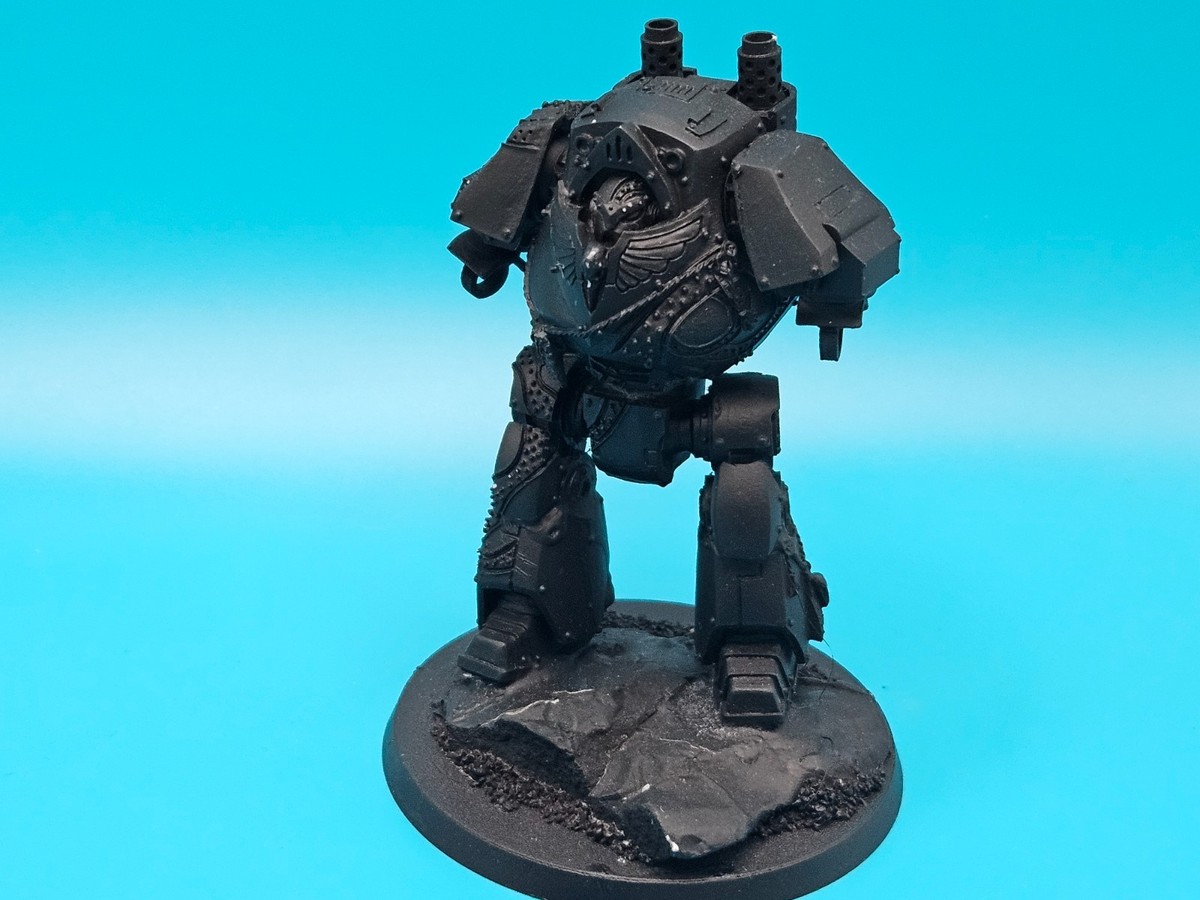 Warhammer 40k Forge World Raven Guard Contemptor Dreadnought Set