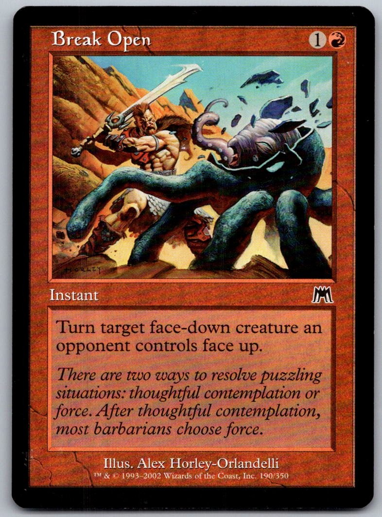 Break Open 190 Common Onslaught Magic: The Gathering Lightly Played
