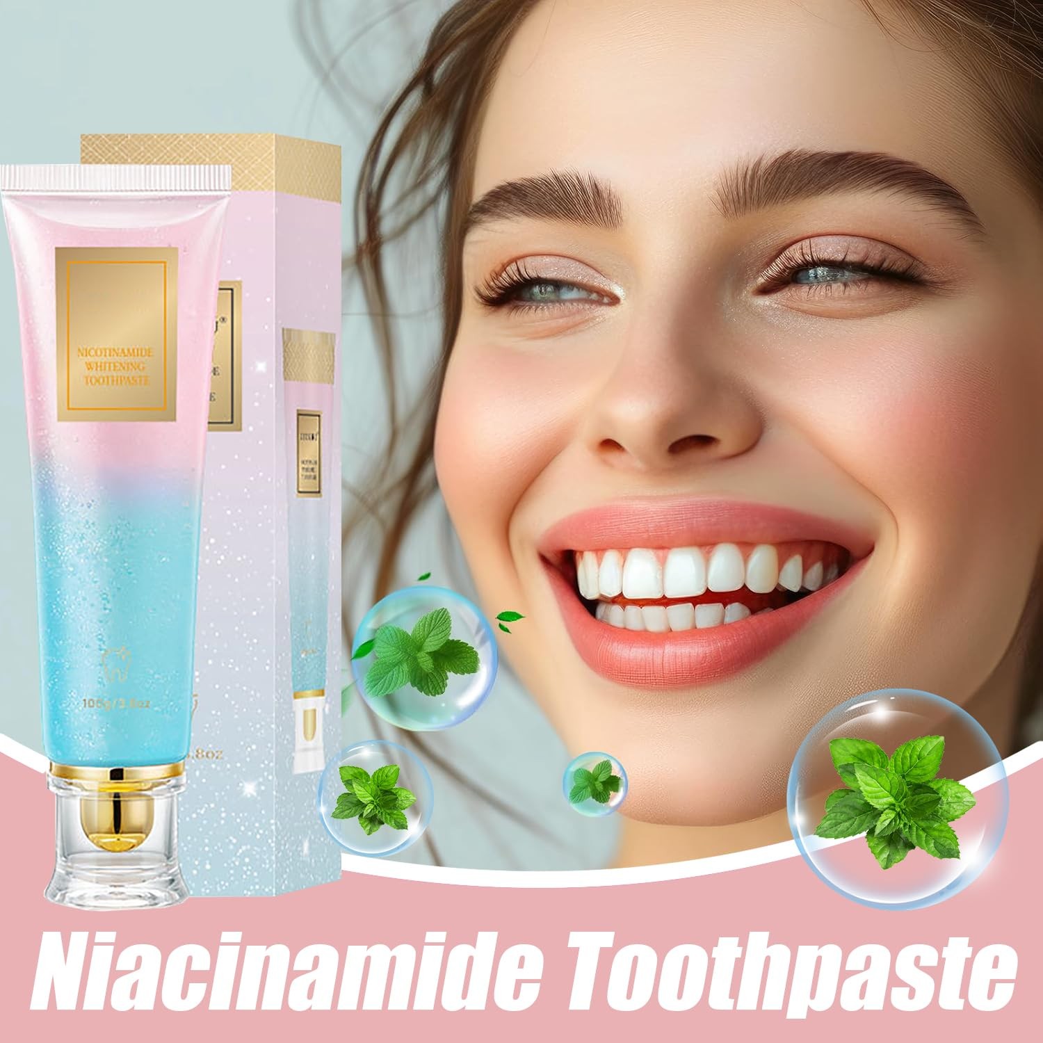 Niacinamide Toothpaste,Niacinamide Intensive Toothpaste,Fresh Breath Toothpas...