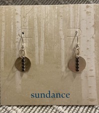 NEW Sundance Jewelry Catalog Gold Filled Sterling Silver On Reflection Earrings