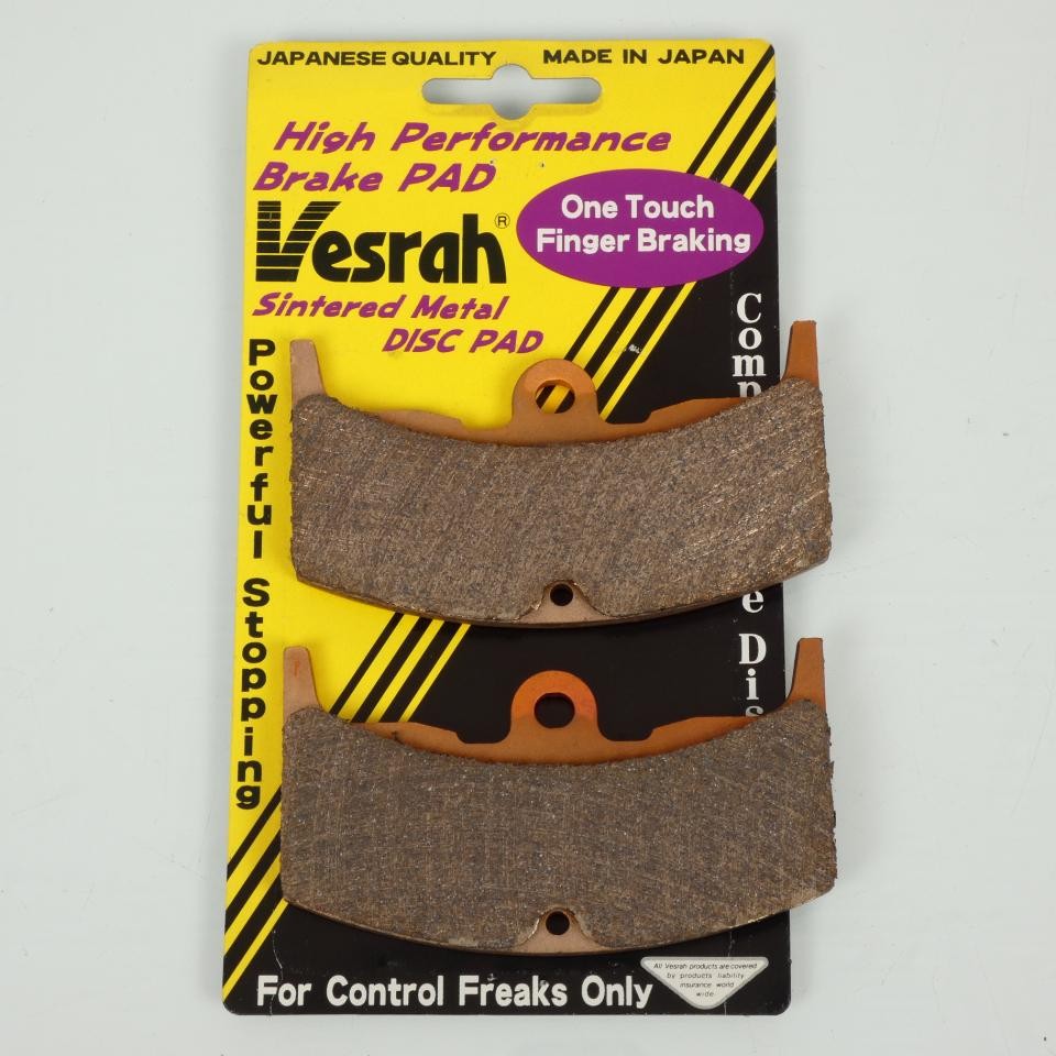 Plaquette de frein Vesrah en résine pour un freinage progressif de Honda 550