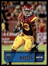 2016 Panini Prestige Tre Madden Rookie Seattle Seahawks #231