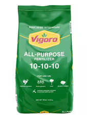All Purpose Fertilizer 10-10-10  for Plants and Gardens 10 lb. 2.60 per gallon