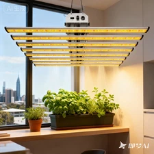 800W LED Grow Light Full Spectrum for Indoor Plants Hydroponics Veg Bloom