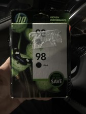 HP 98 Black Ink Cartridge Double Box EXP June 2016
