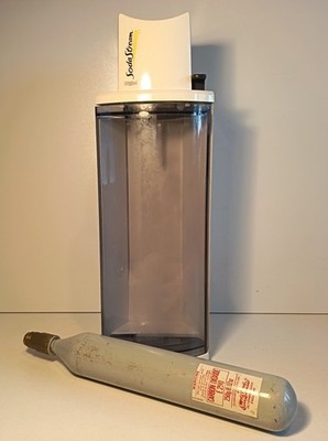 Vintage Original Soda Stream mit 2 x Gasflaschen funktionstüchtig
