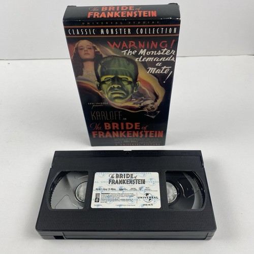 Bride of Frankenstein (VHS) Classic Monster Collection Special Edition funktioniert
