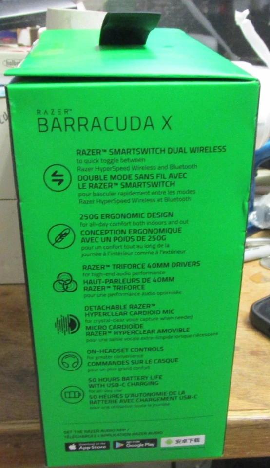 Razer Barracuda X	Wireless Multi-Platform Gaming & Mobile Headset - Image 3 of 4