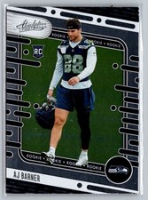 2024 Panini Absolute #184 AJ Barner Retail