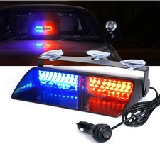 Multi Color Led Emergency Strobe Dash Light Interior Warning For Work Truck Suv