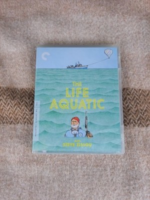 The Life Aquatic with Steve Zissou Blu-ray (Criterion Collection) EXCELLENT