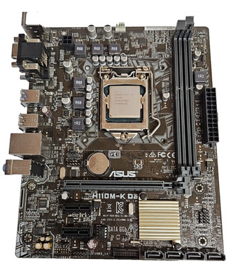 AMD Intel Mainboard und CPU Restposten 4 Stück für Ersatzteile Reparaturen