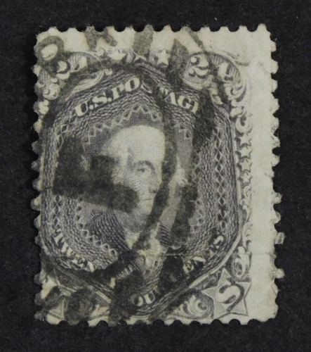 CKStamps: US Stamps Collection Scott#70 24c Washington Used Lightly Crease
