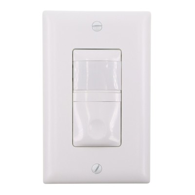 WATTSTOPPER RS-150BA-W-CS VACANCY SENSOR WALL SWITCH, 120V, 600W, WHITE