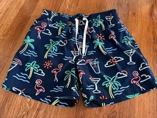 Chubbies the Neon Lights Swim Trunks 5.5" Inseam Mens Medium