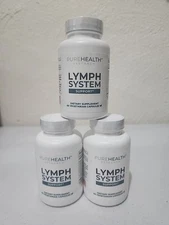 PureHealth Research Lymph System Support- Qty 3- 3 Month Supply - EXP 08/2026