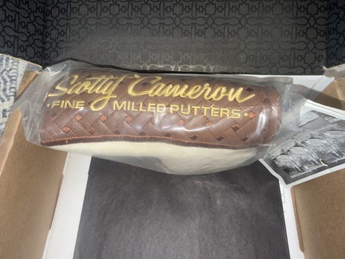 New Scotty Cameron Winter Fleece Leather Putter Headcover Golf Limited Cover