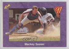 1991 Classic Mackey Sasser #37 0kz8