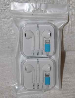 2 Pack Wired Headphones Earbuds 3.5mm Jack for iPhone iPad All iOS New