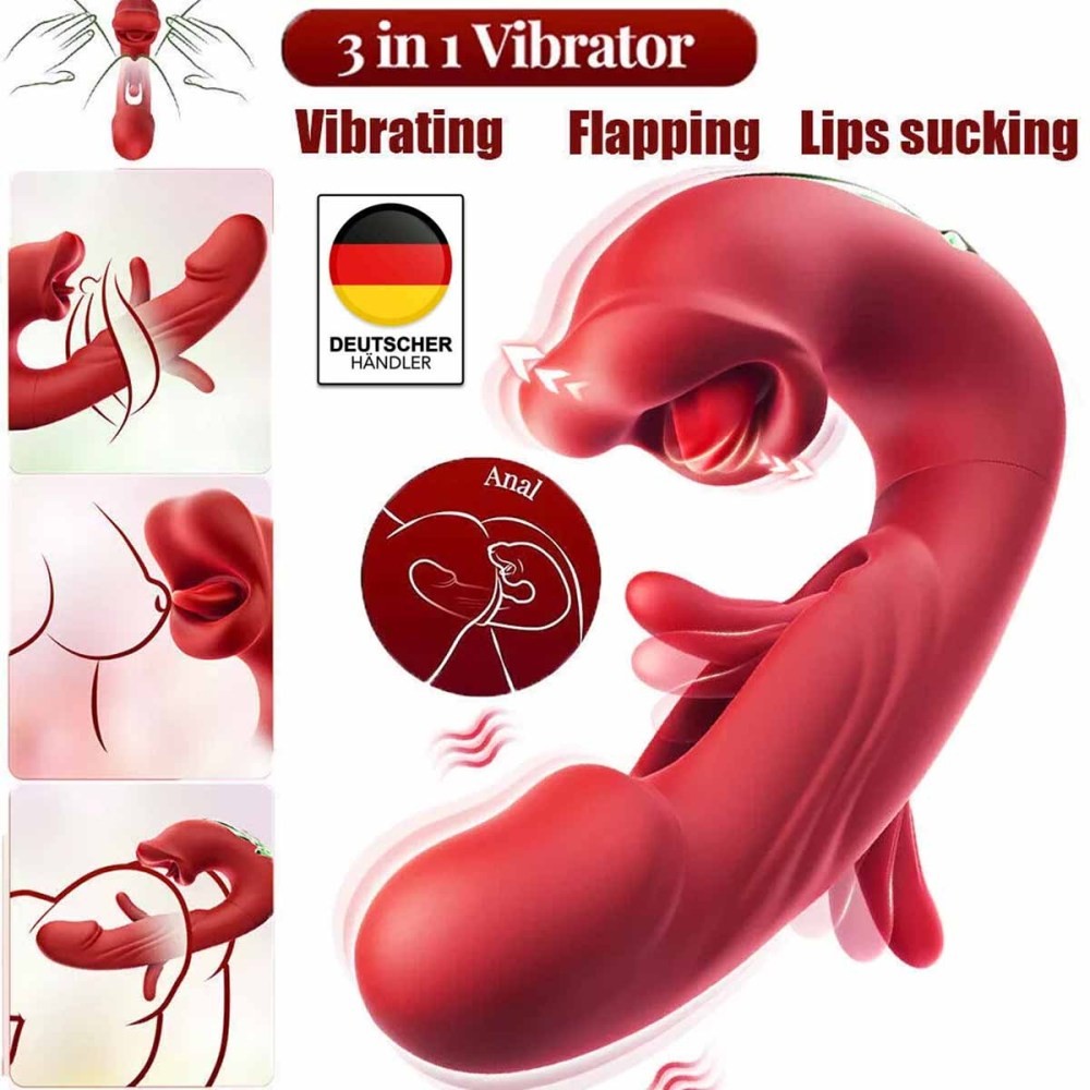 G-Punkt Vibrator Silikon Sexspielzeug für Frauen Dildo Anal Klitoris Stimulation