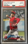 2018 Topps Chrome Update #HMT1 Shohei Ohtani RC Rookie Pitching PSA 10 GEM MINT