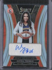 2025 Panini Select WNBA Alyssa Thomas Draft Selections Auto
