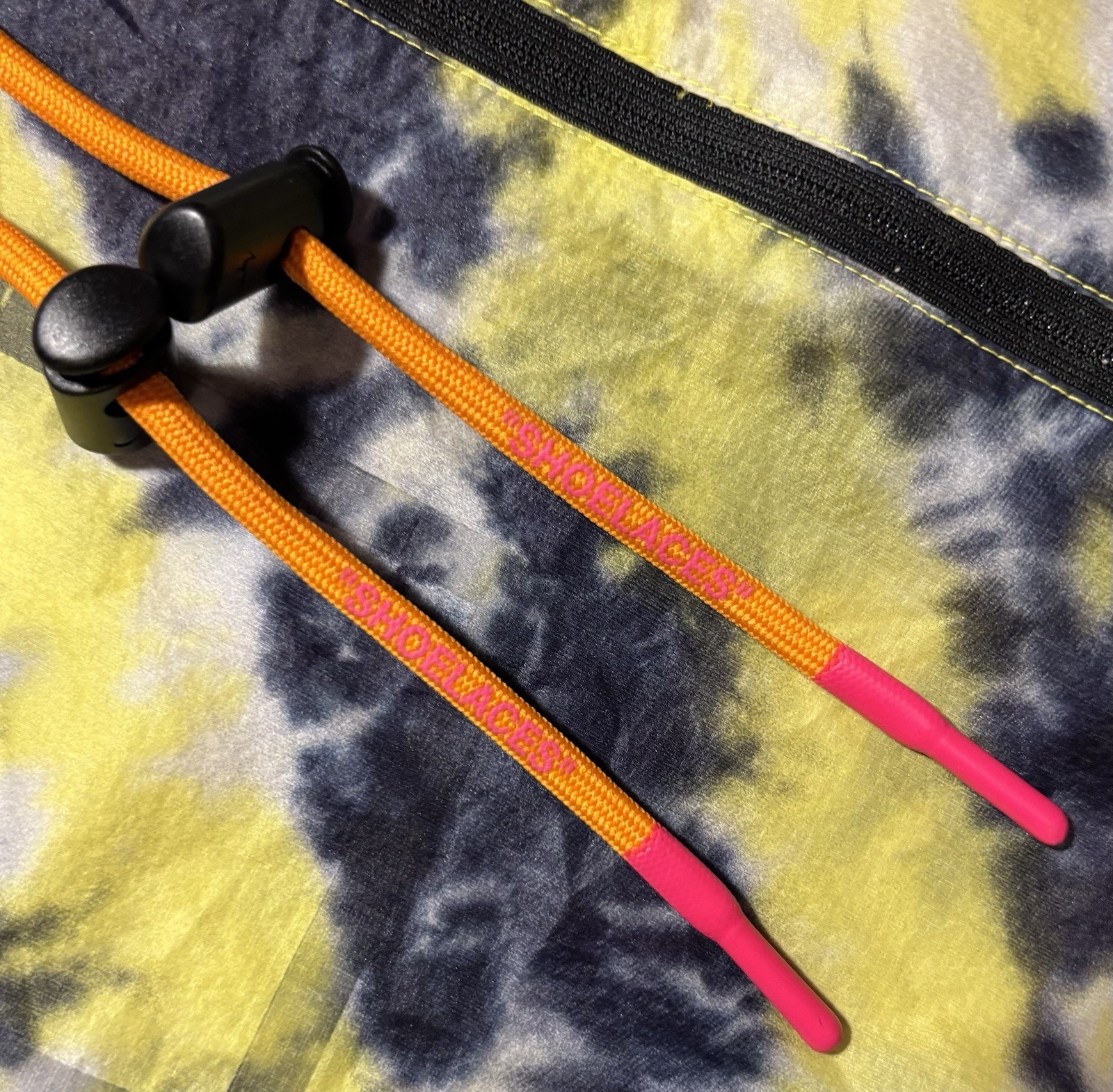 OFF WHITE X NIKE Giacca a vento Nike Lab x Off White nylon tie dye donna taglia XS CK4805 702