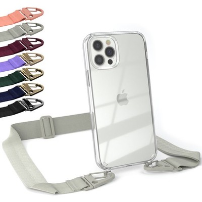 EAZY CASE für Apple iPhone 12 / 12 Pro mit verstellbarem breitband Silikon Case