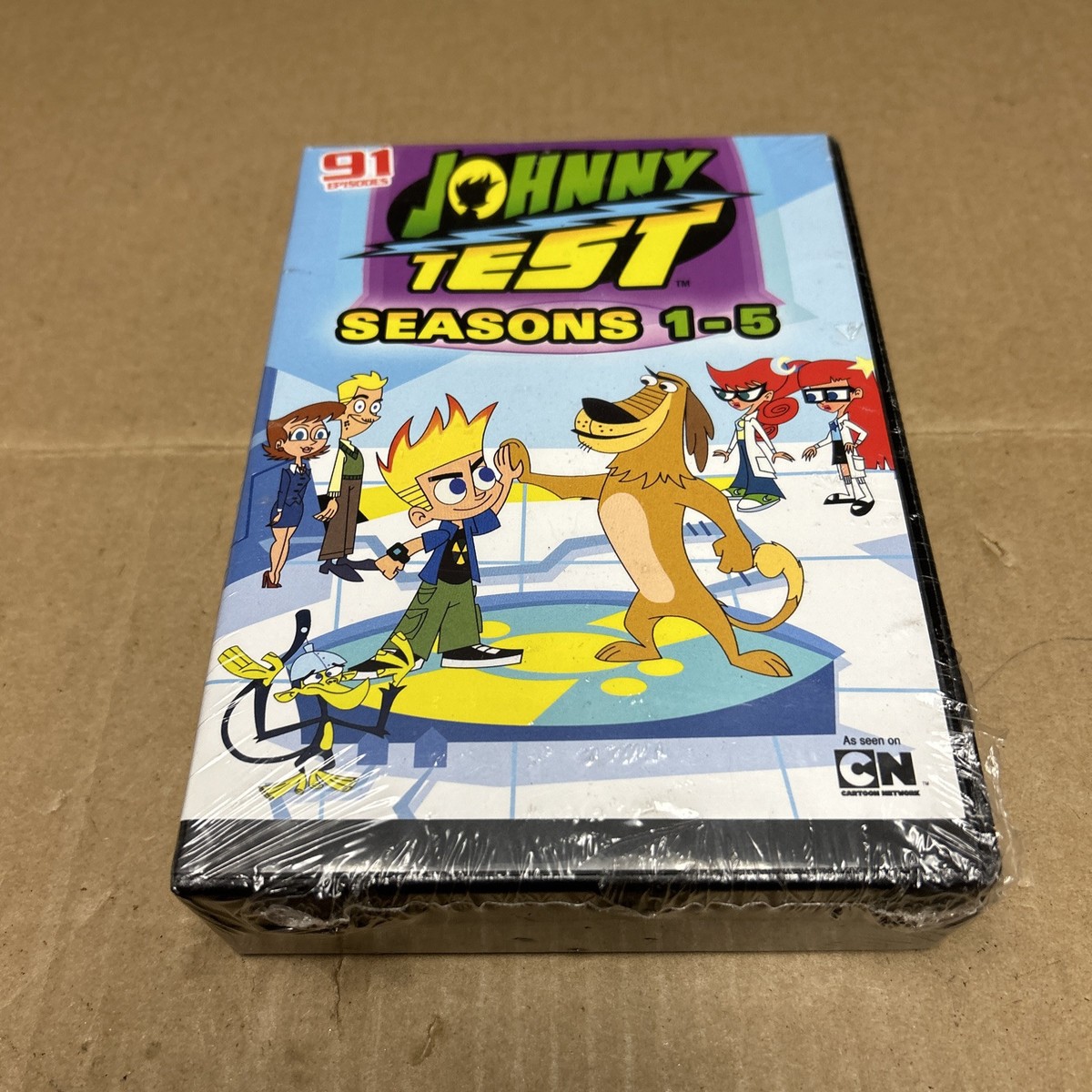 Johnny Test: Seasons 1-5 (DVD, 2015, 9-Disc Set) for sale