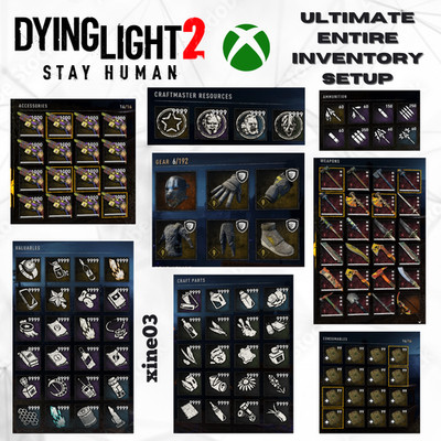  Dying Light 2 In Game Items & Weapons Xbox One & Series Bundles X/S 