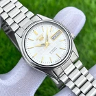 Vintage Seiko 5 Rare Textured Dial 21J Automatic Japan Made Men Watch 7019-6081