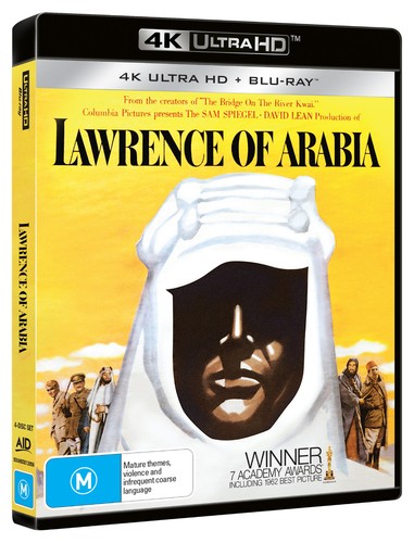 Lawrence of Arabia (1962) disc cover