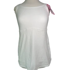 Flexees Fat Free Dressing Slimming Undergarment Tank Top #2866 White NWT 2X