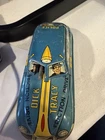 Vintage Marx Dick Tracy Squad Car No 305 Friction Drive w/machine gun Sold As Is