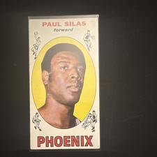 Topps 1969-70 Paul Silas #61 Phoenix Suns Basketball Rookie Base Set Card